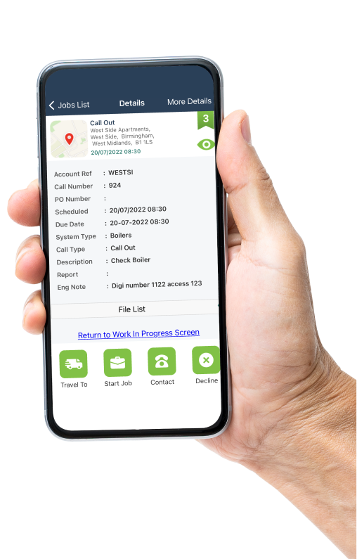 Manage your Oil & Gas planned preventative maintenance calls efficiently