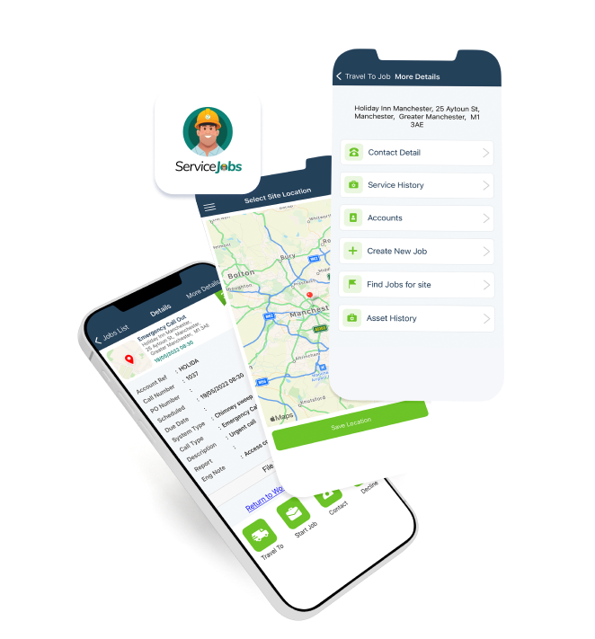 Manage Your On-Site Chimney Sweep Jobs with ServiceJobs App