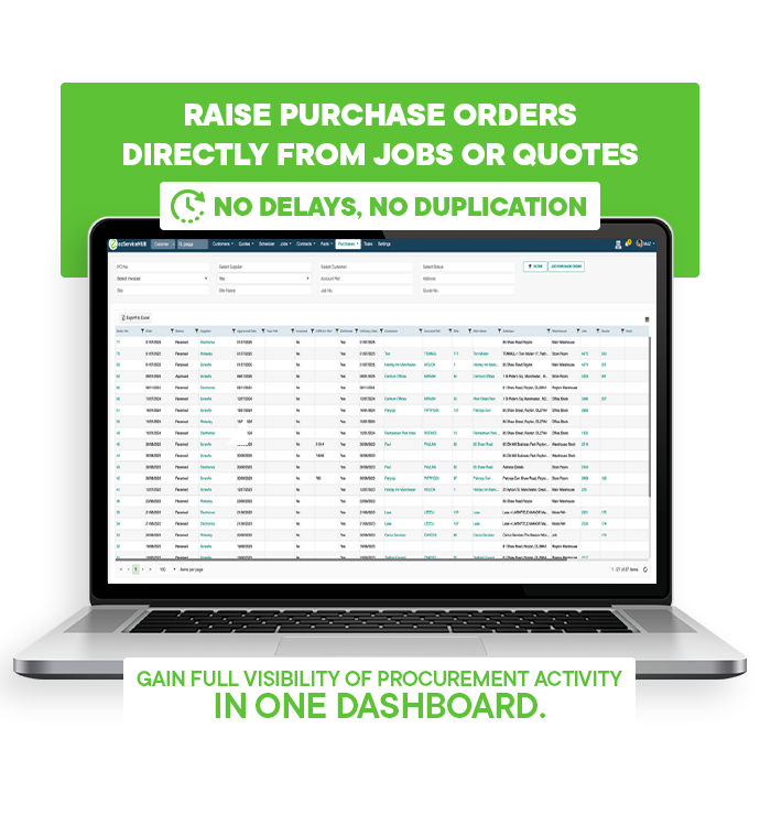 Effortless PO Creation & Approvals