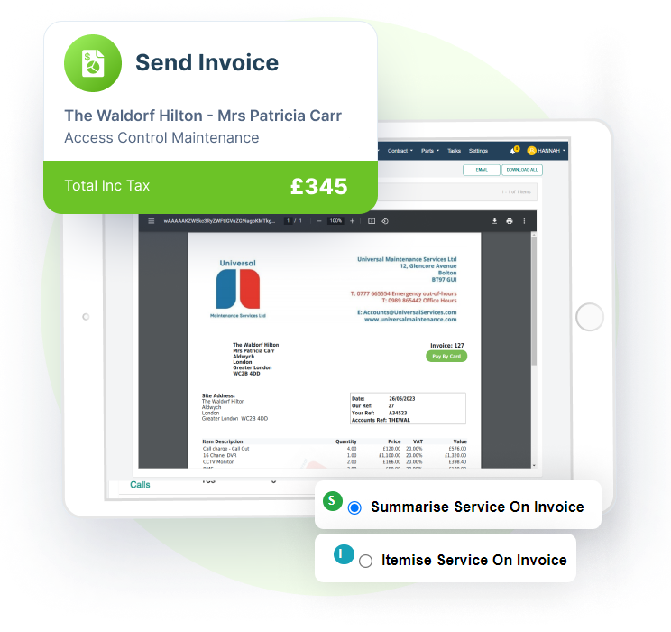 Effortless Invoicing with ezServiceHUB