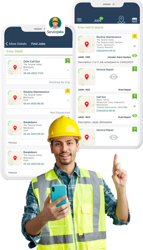 Optimise Job Scheduling and Dispatch with EZ Management's Field Service Mobile App